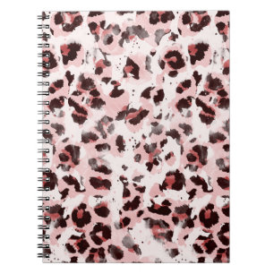 Leopard Animal Skin: Tie Dye Elegance. Notitieboek