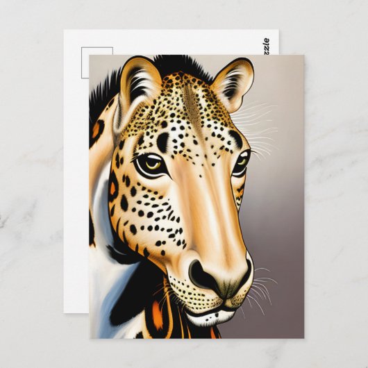 Leopard Appaloosa Funny AI Generated Art Briefkaart (Voorkant / Achterkant)