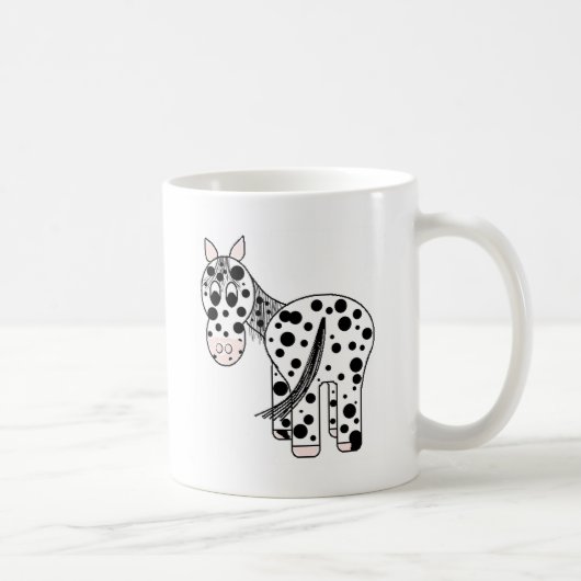 Leopard Appaloosa Koffiemok (Rechts)