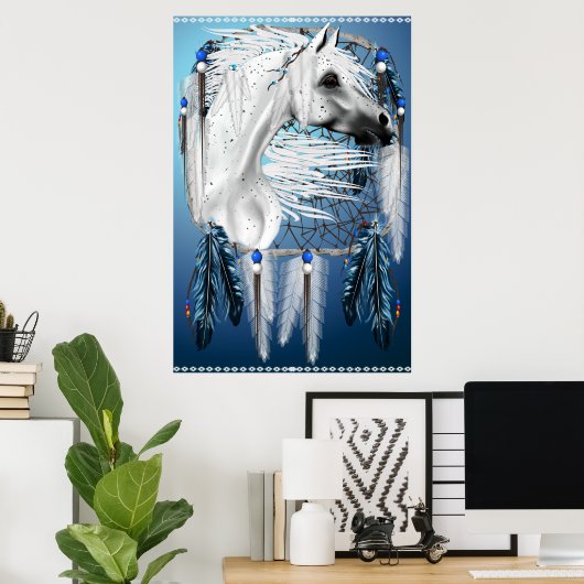 Leopard Appy Dream Catcher Print (Thuiskantoor)