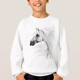 Leopard Appy en White Feathers Shirt