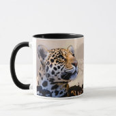 Leopard Art 1 Mug (Gauche)