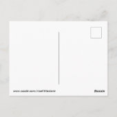 Leopard au coucher du soleil carte postale (Dos)