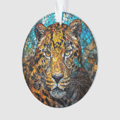 Léopard aux tons chauds et froids (devant)