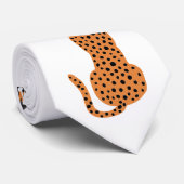 Leopard avec Cravate Casquette (Roulé)