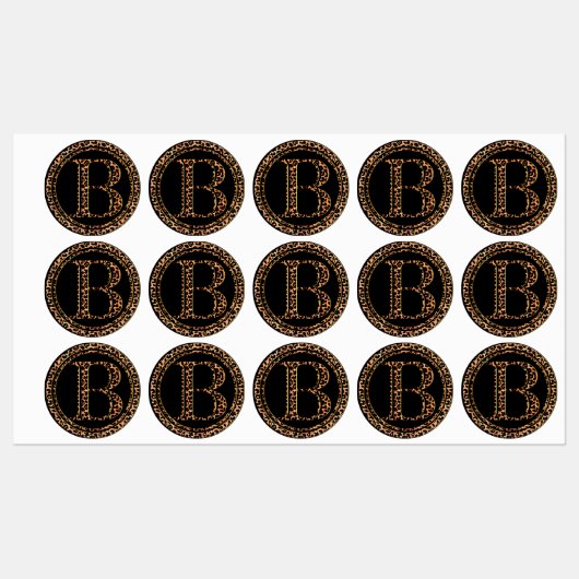 Leopard B Labels (Vel)