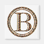 leopard B Magneet (Voorkant)