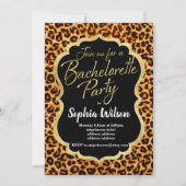 Leopard Bachelorette Kaart (Voorkant)