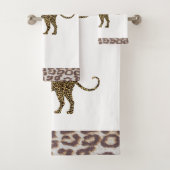 Leopard-badhanddoekset Bad Handdoek (Insitu)