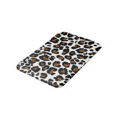 Leopard Big Cat Bont Patroon Print Badmat (Gekanteld)