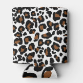 Leopard Big Cat Bont Patroon Print Blikjeskoeler (Achterkant)