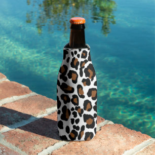 Leopard Big Cat Bont Patroon Print Flesjeskoeler