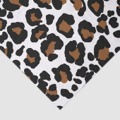 Leopard Big Cat Bont Patroon Print Tissuepapier (Detail)