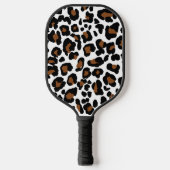 Leopard Big Cat Fur Pattern Pickleball Paddle (Voorkant)