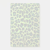 Leopard Black en Green Print Post-it® Notes (Voorkant)