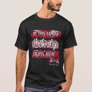 Leopard Bloedkanker Bewustzijn In Deze Familie Nob T-shirt