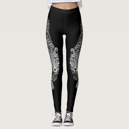  Leopard – Bold & Stylish Animal Print Leggings (Voorkant)
