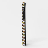 Leopard Brown and Yellow Cevron Print Case-Mate iPhone Case (Achterkant/links)