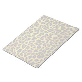 Leopard Brown and Yellow Print Notitieblok (Schuin)
