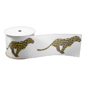 Leopard Brown en Yellow Siloette Lint (Spoel)
