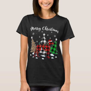 Leopard Buffalo Pset Italy Greyhound Dog Christus T-shirt