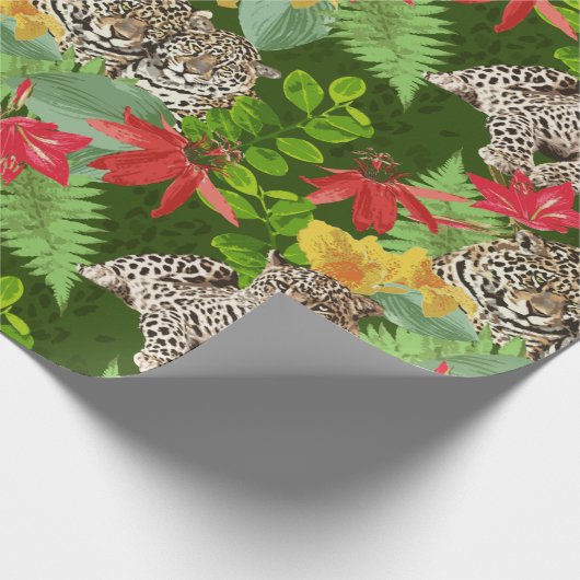 Leopard Cadeaupapier (Hoek)