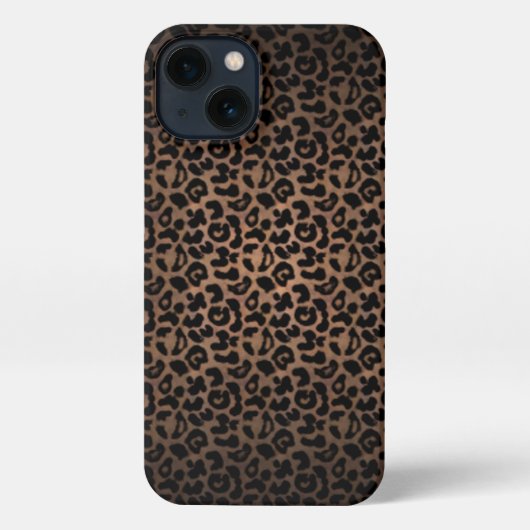 Leopard Camo iPhone Case Hoesje (Achterkant)