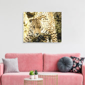 Leopard Canvas Afdruk (Insitu (Woonkamer))
