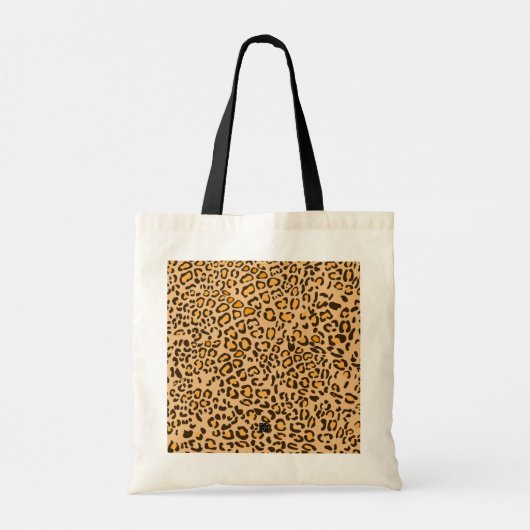 LEOPARD CANVAS TAS (Achterkant)