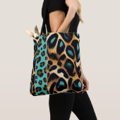 LEOPARD - Canvas tas, boodschappentas Draagtas (Dichtbij)