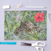 Leopard Cat Tissuepapier (Craft)