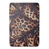 Leopard Charm: de gewaagde uitspraak Badmat (Voorkant Verticaal)