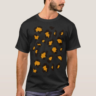 Leopard Cheetah Dierenprint Trendy Graphic Kinder T-shirt