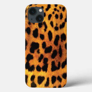 Leopard Cheetah dierenprint wild safari look iPhone 13 Hoesje