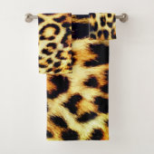 Leopard Cheetah Print Faux Fur (En situation)