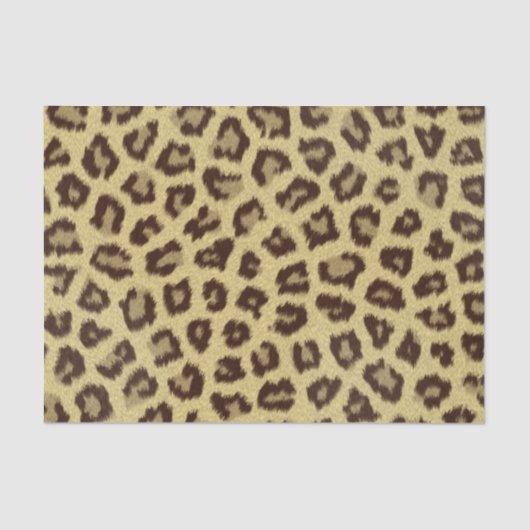 Leopard/Cheetah Print Tissuepapier (Voorkant)