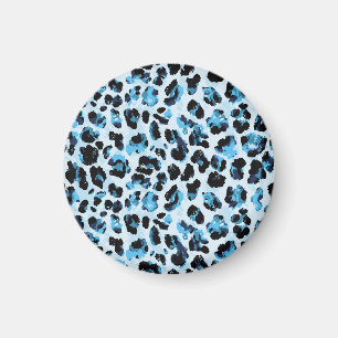 Leopard Cheetah Skin: Waterverf Tie Dye Magneet