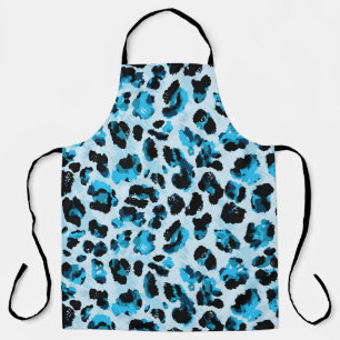 Leopard Cheetah Skin: Waterverf  Tie Dye Schort