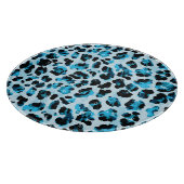 Leopard Cheetah Skin: Waterverf Tie Dye Snijplank (Hoek)