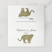  leopard Cheetah Spotted Cat Drawing (Buitenkant ongevouwen)