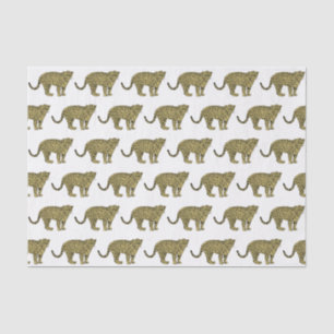  leopard Cheetah Spotted Cat Drawing Tissuepapier