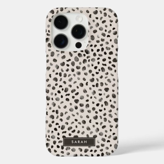 Leopard Cheetah Wild Animal Skin Pattern Case-Mate iPhone Case (Achterkant)