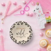 Leopard Cheetah Wild Bachelorette Weekend Party Papieren Kommen (Feest)
