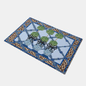 Leopard Chinoiserie Ginger Jar jarres Tapis de por (Incliné)