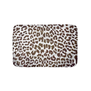 Leopard Chocolade Print Badmat