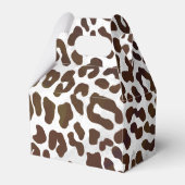 Leopard Chocolade Print Bedankdoosjes (Voorkant Zijde)