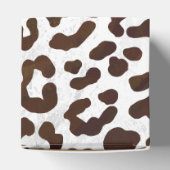 Leopard Chocolade Print Bedankdoosjes (Bovenkant)
