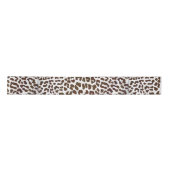 Leopard Chocolade Print Lint (Voorkant)