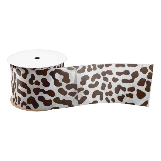 Leopard Chocolade Print Lint (Spoel)
