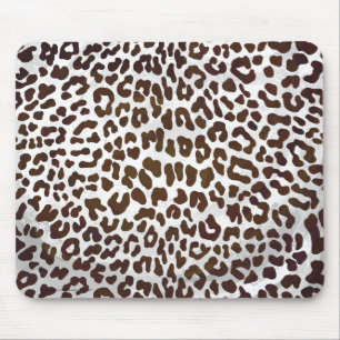 Leopard Chocolade Print Muismat